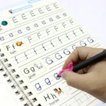 كراسات تحسين الخط الإنجليزي المحفورة (4 كراسات + قلم) – صورة 4